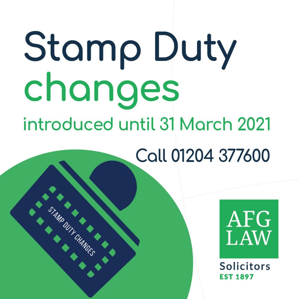 Stamp Duty changes announced  AFG Law