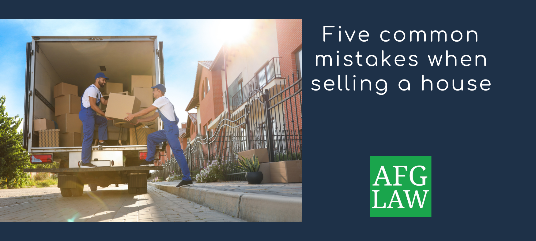 5 common mistakes when selling a house