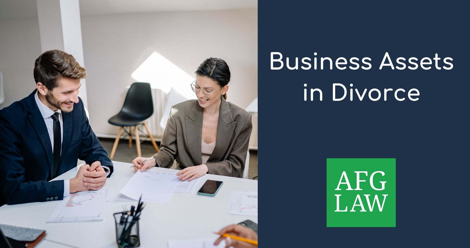 business assets in divorce