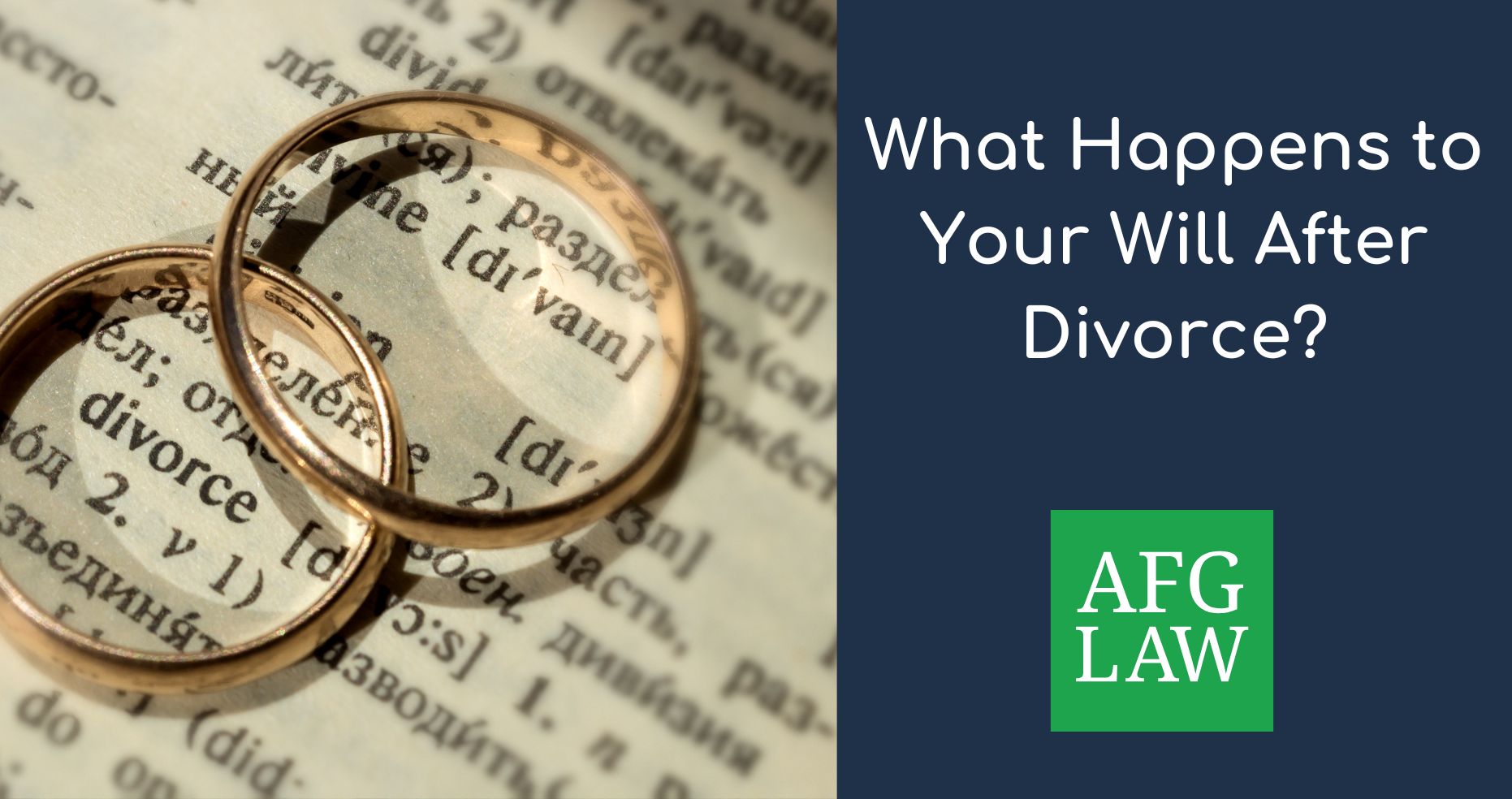 what happens to your will after divorce