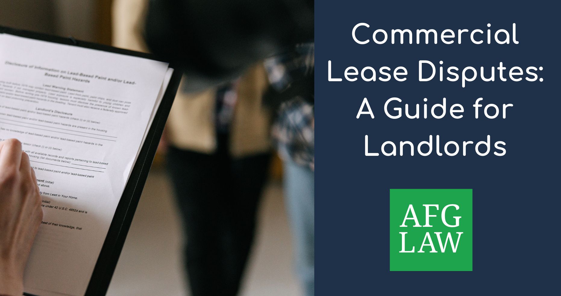 commercial lease disputes