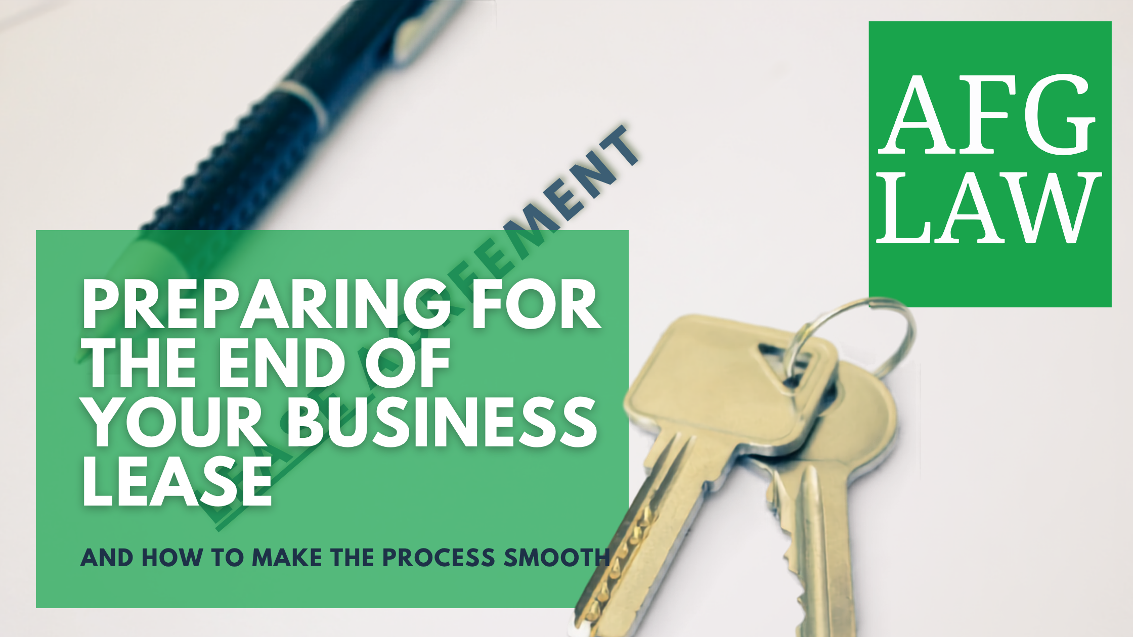 Preparing for the End of Your Business Lease