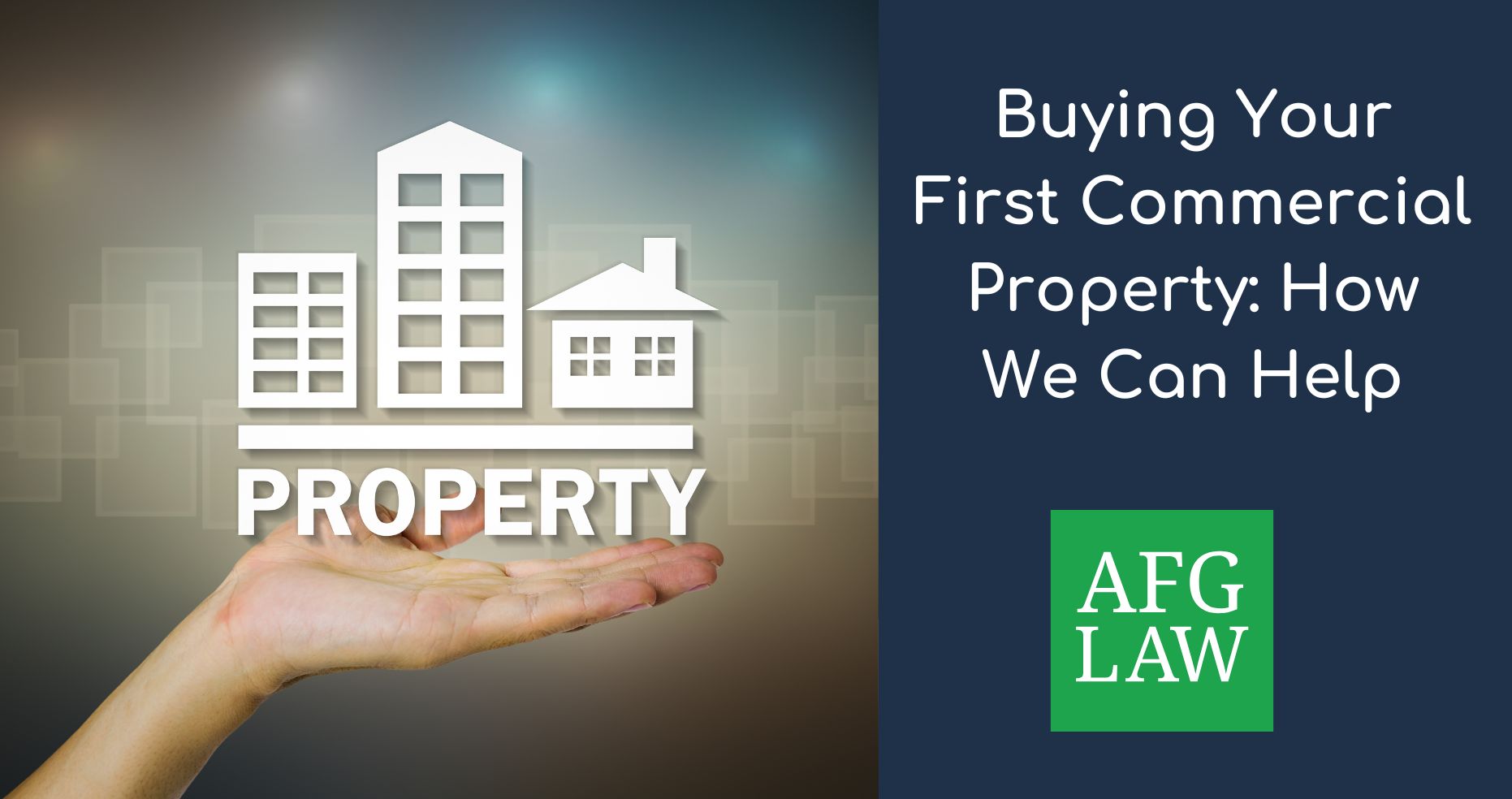buying your first commercial property