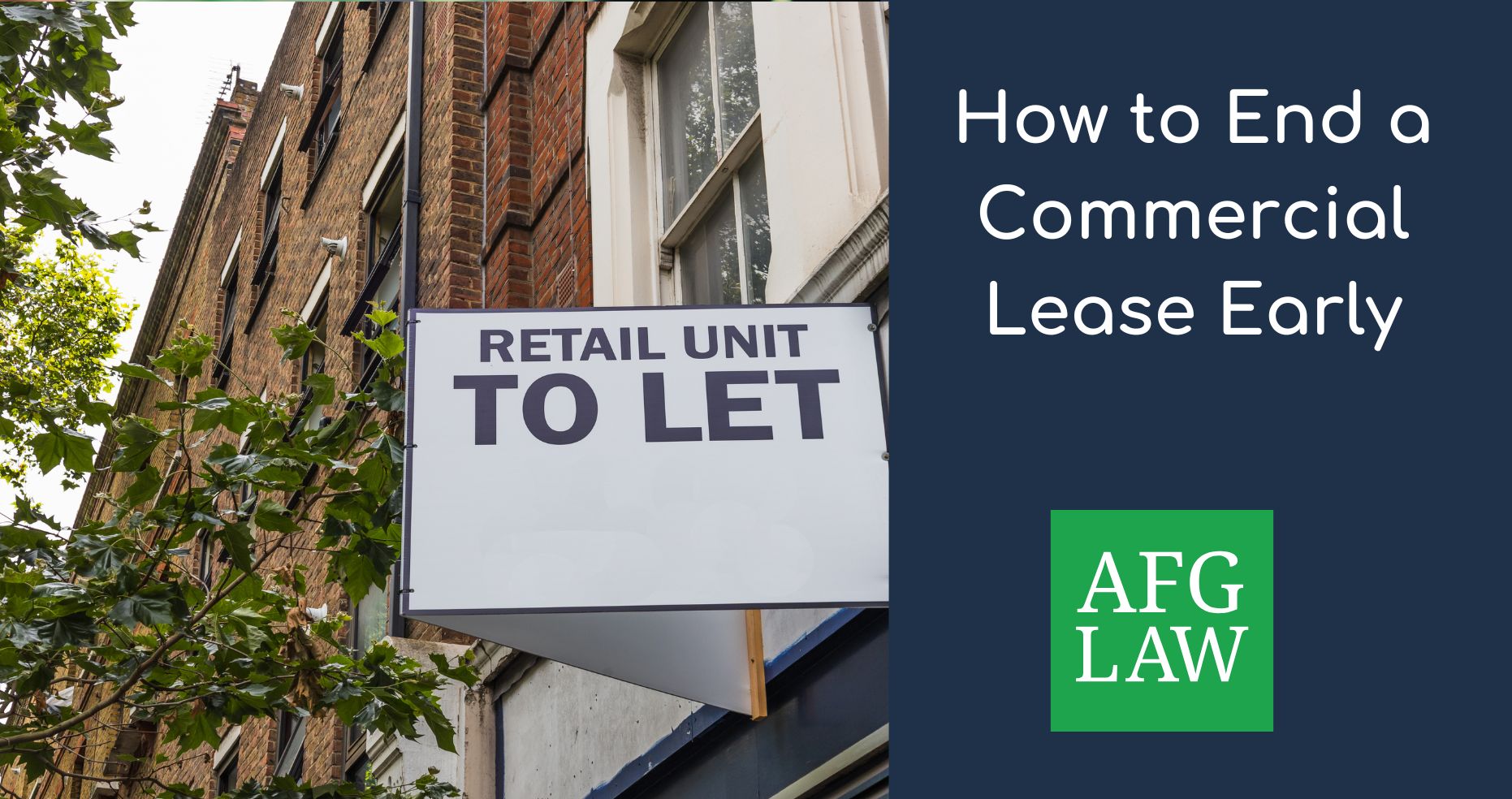 How to End a Commercial Lease Early
