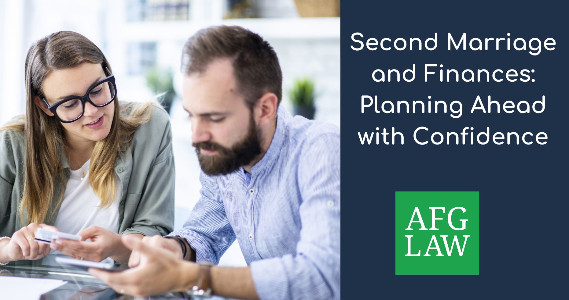 second marriage and finances