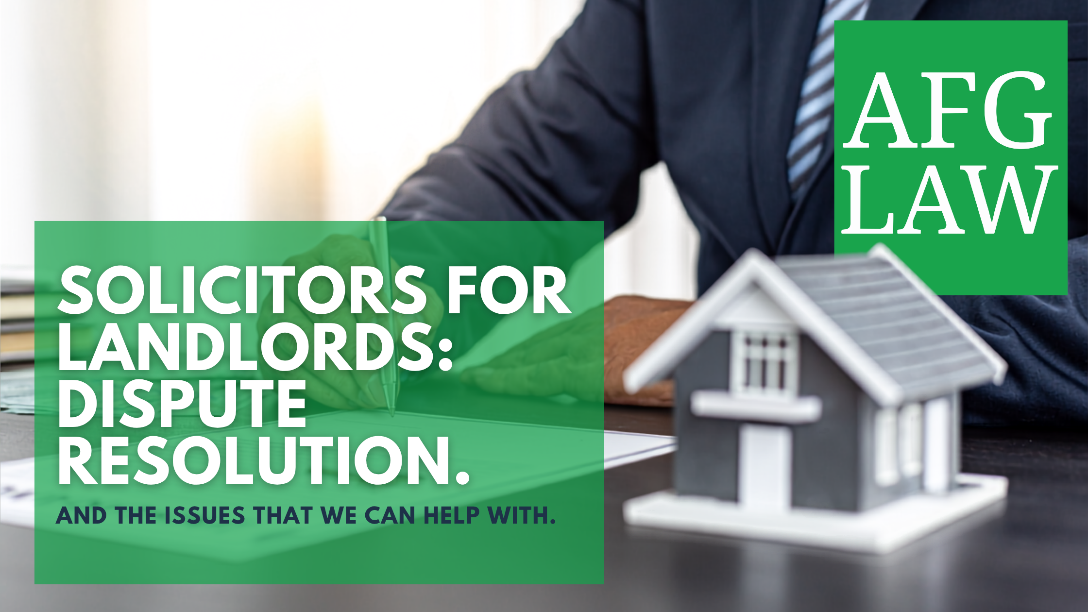 Solicitors for Landlords: Dispute Resolution Article Cover