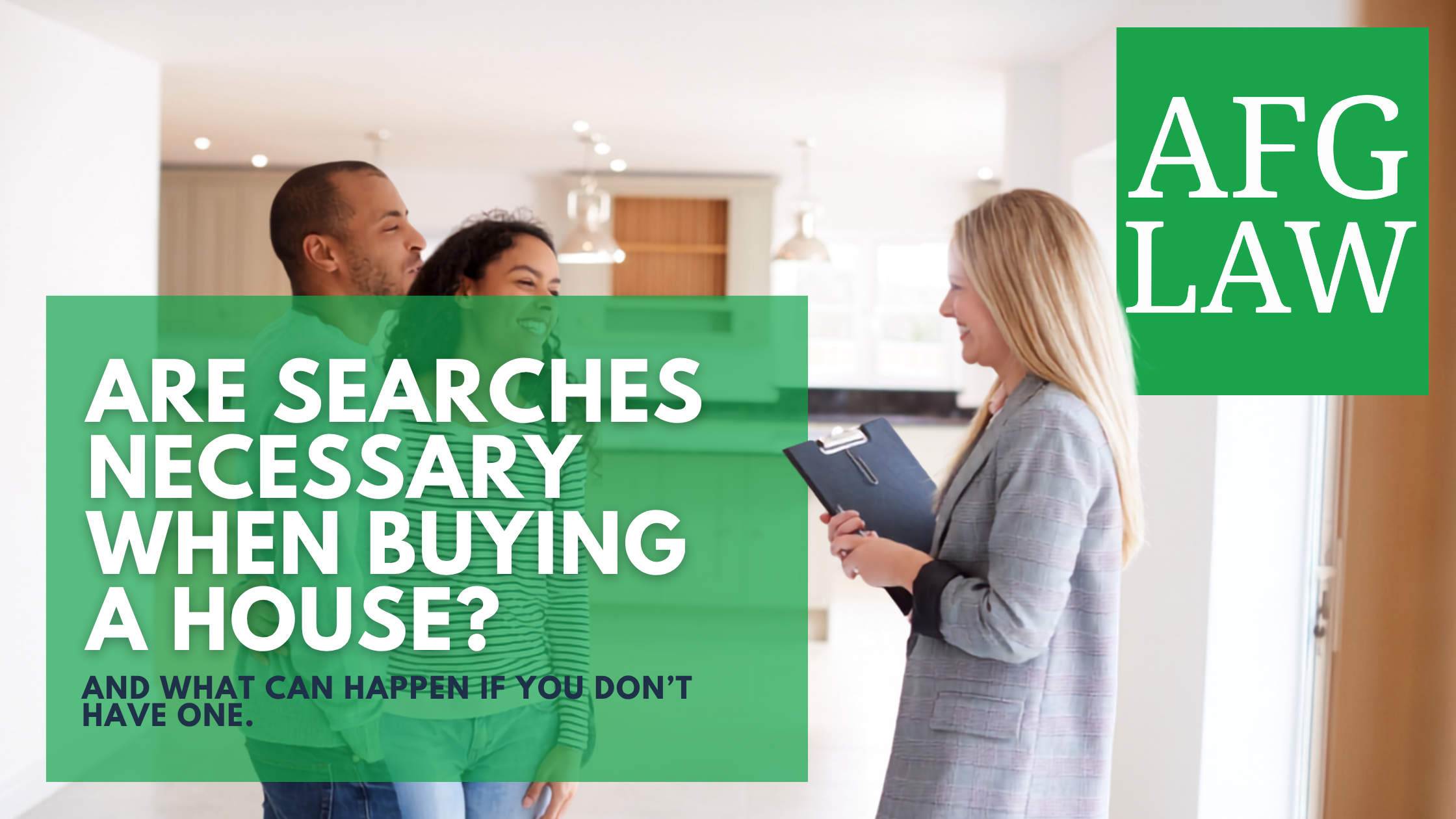 Are Searches Necessary When Buying a House?