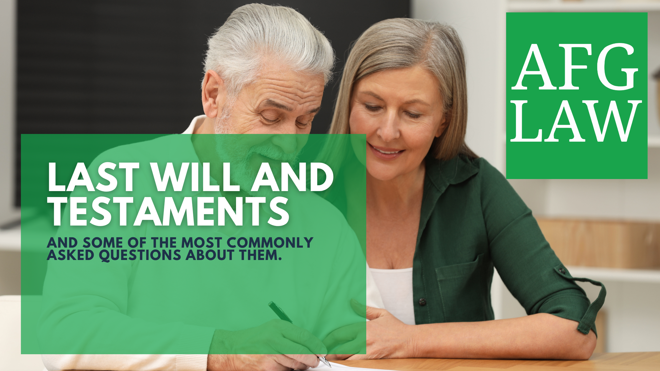 Last will and testament