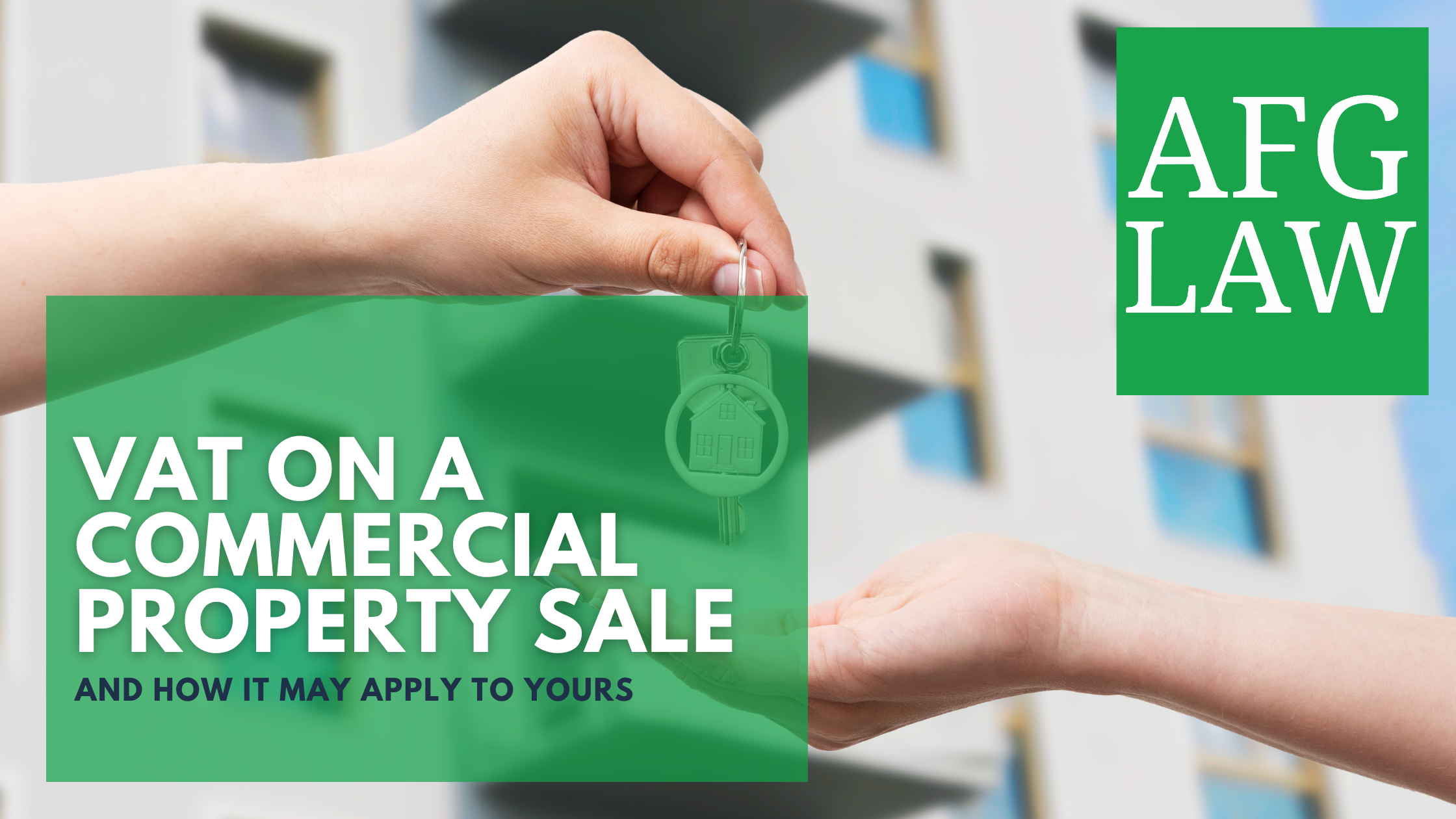 vat on a commercial property sale