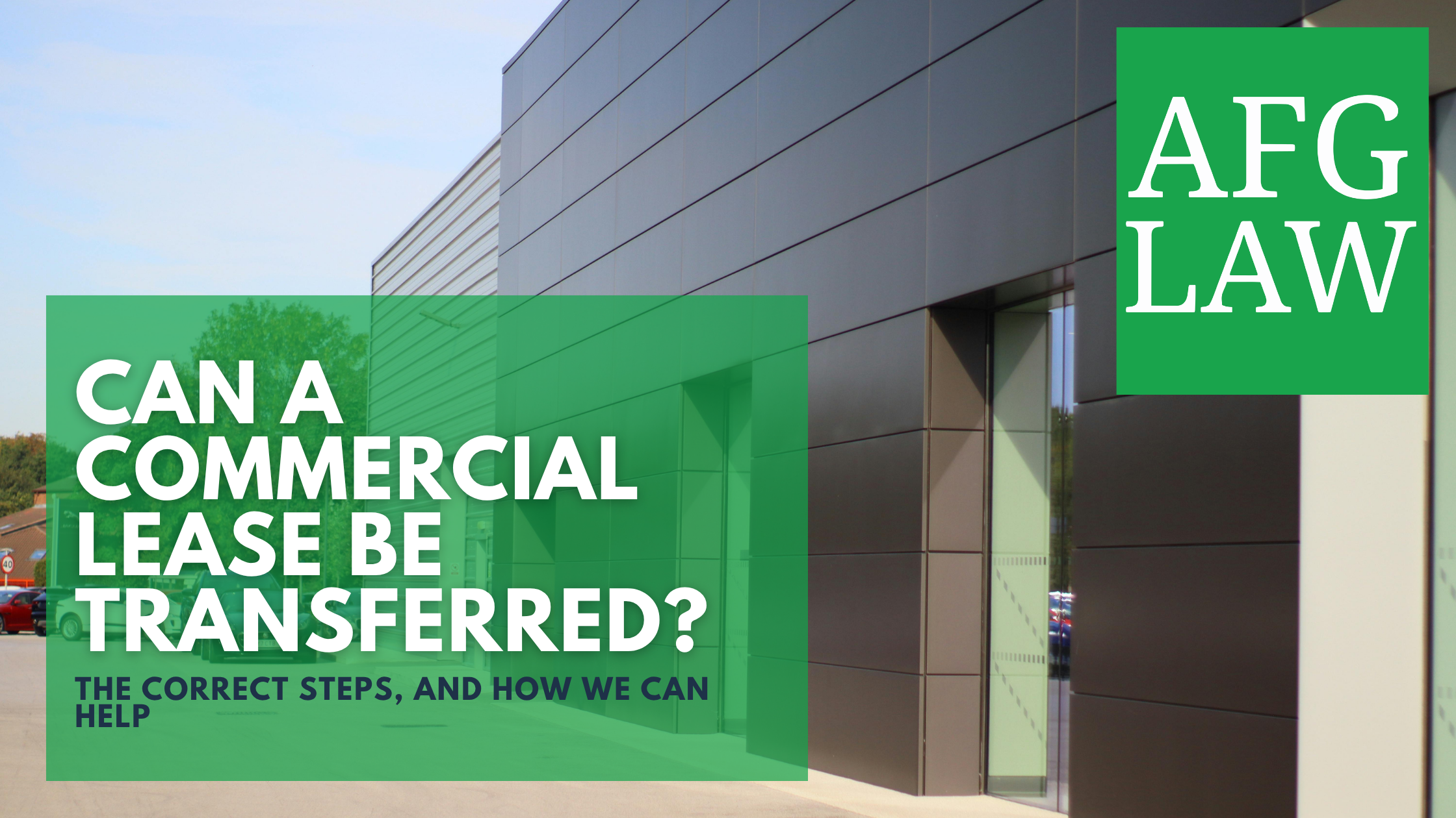 can a commercial lease be transferred