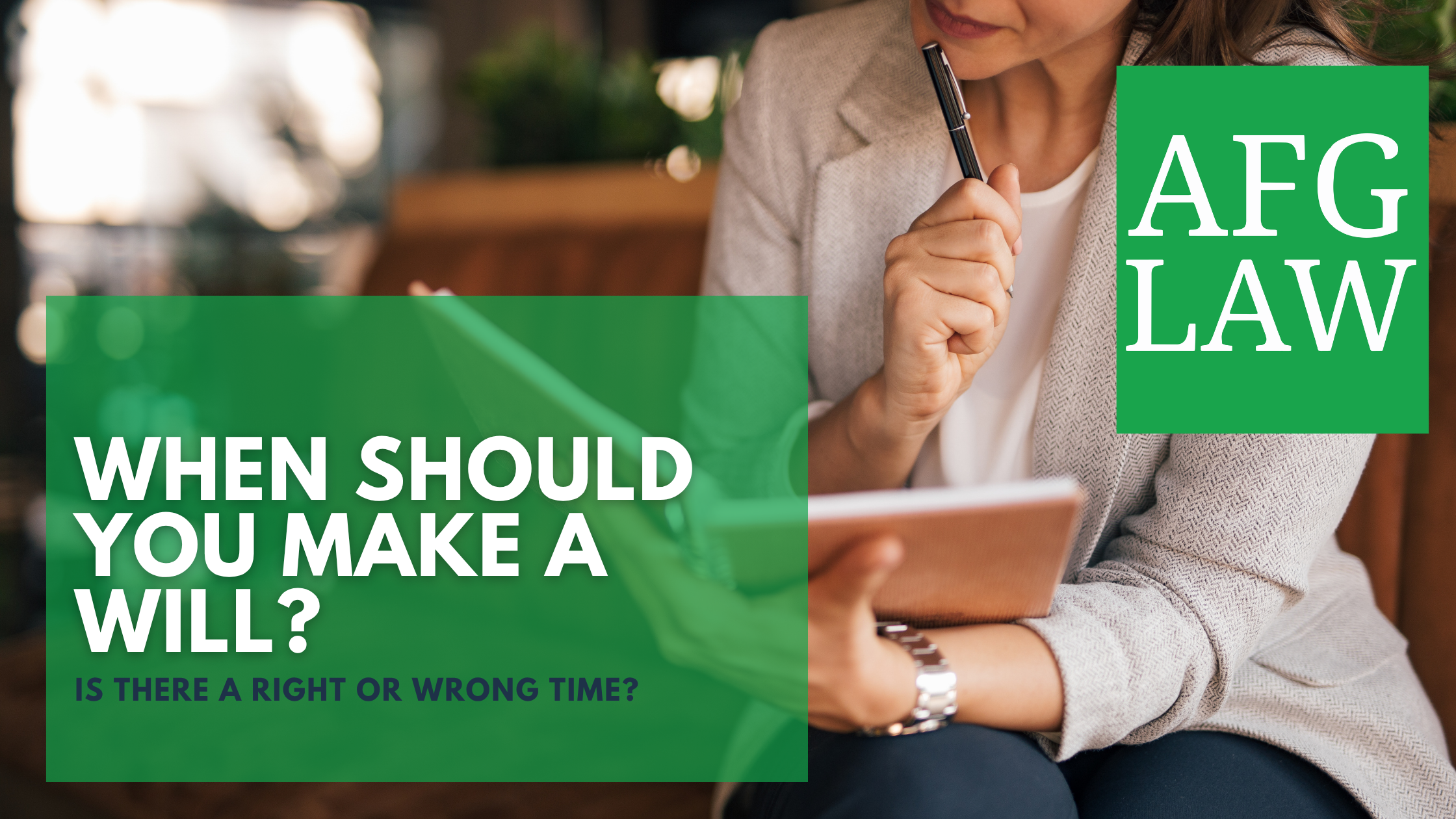when should you make a will