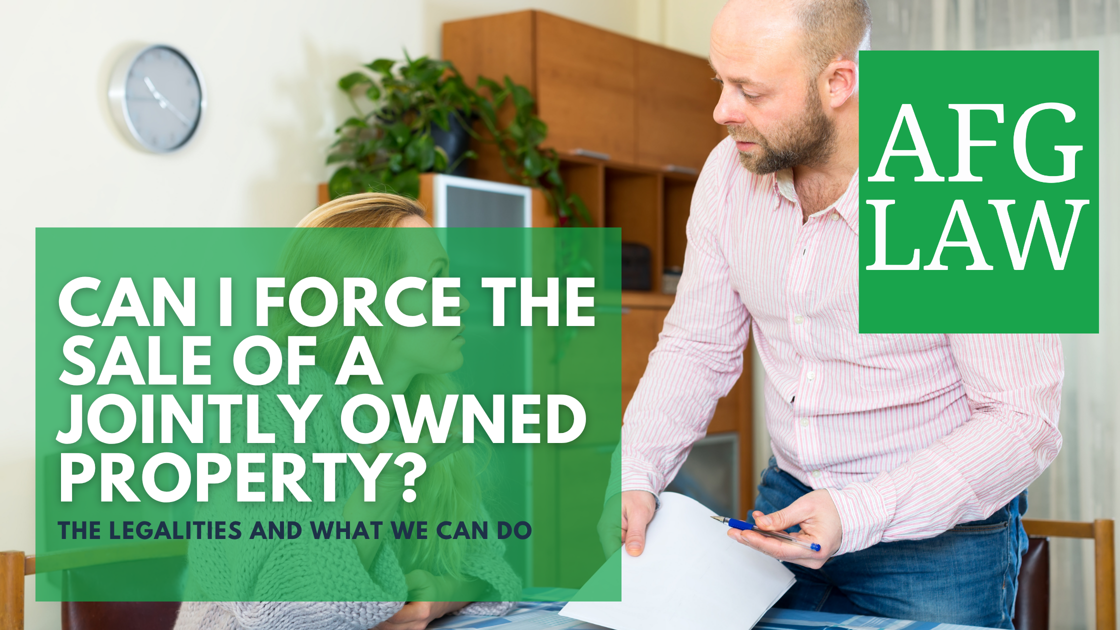can i force the sale of a jointly owned property