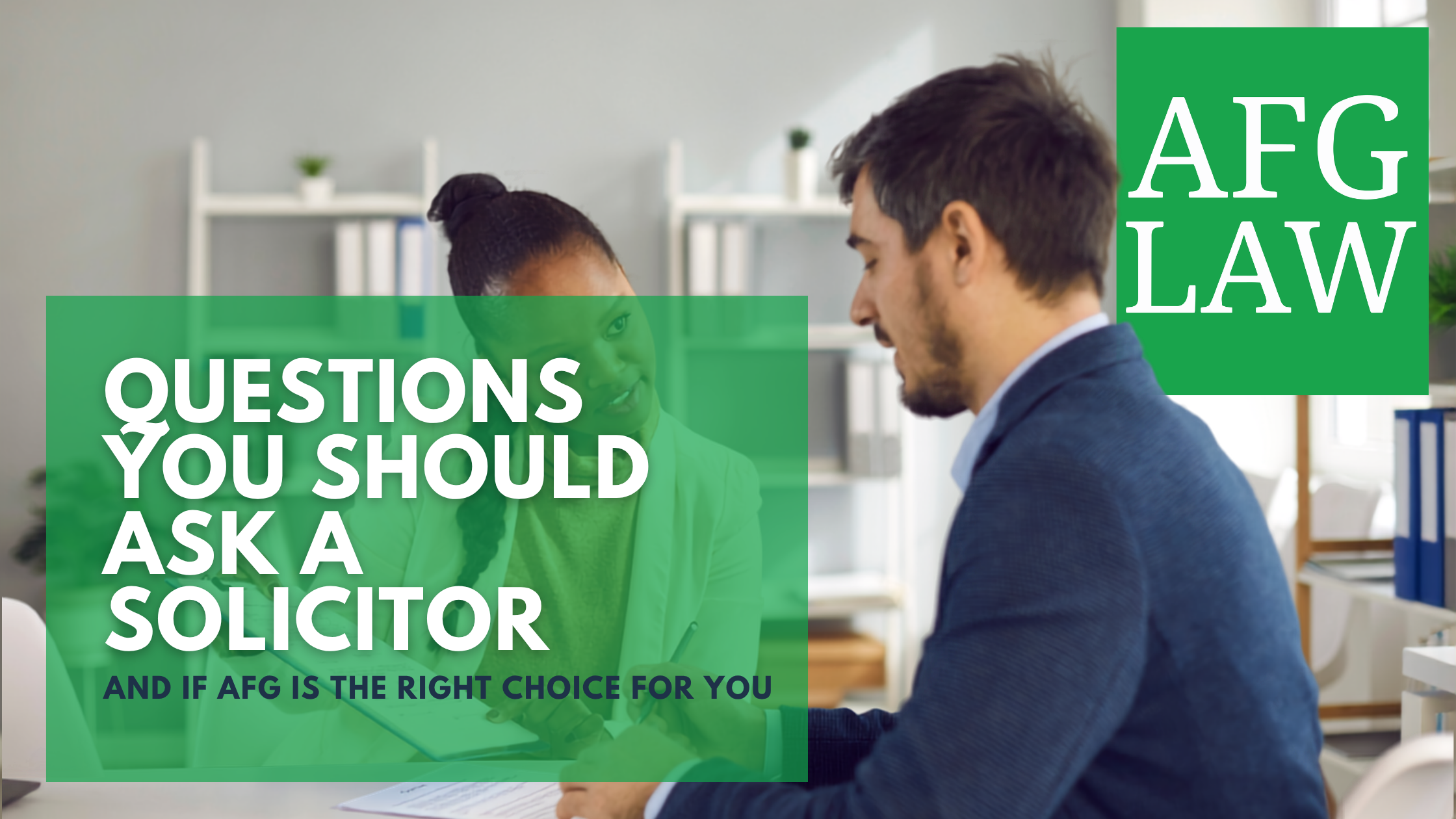 questions you should ask a solicitor